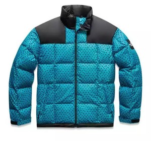 north face 700 puffer nuptse jacket navy blue