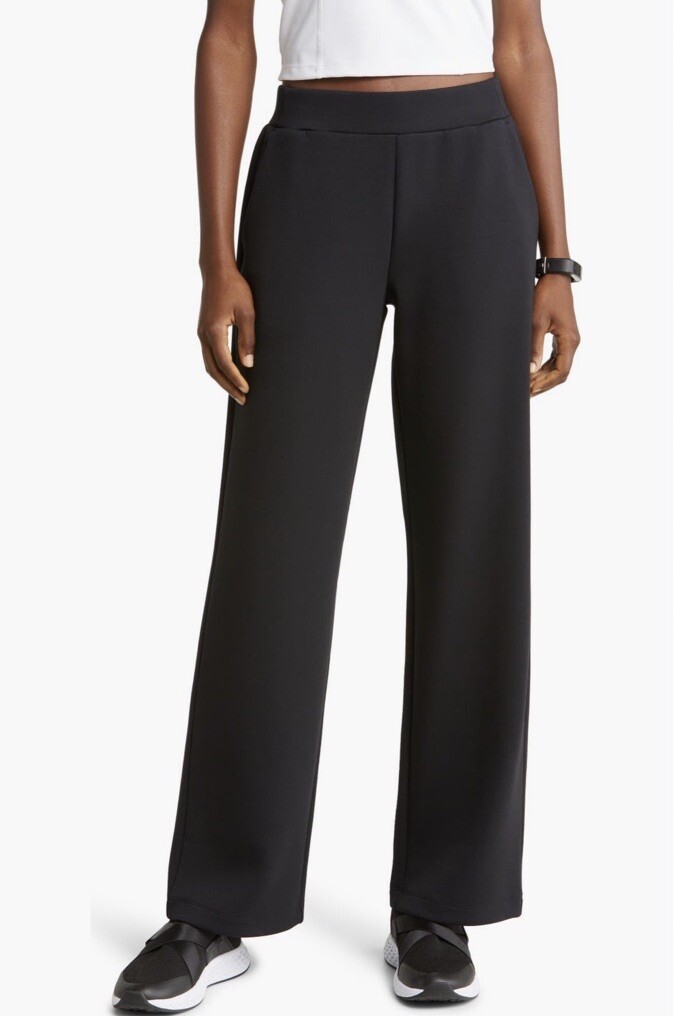 NEW Zella Luxe Wide Leg Pocket Pants - Black - Medium | eBay NEW Zella Luxe Wide Leg Pocket Pants - Black - Medium | eBay
