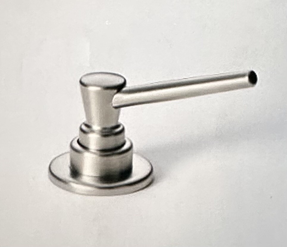 Delta RP1001AR Soap/Lotion Dispenser Artic Stainless Steel Finish With Bottle eBay