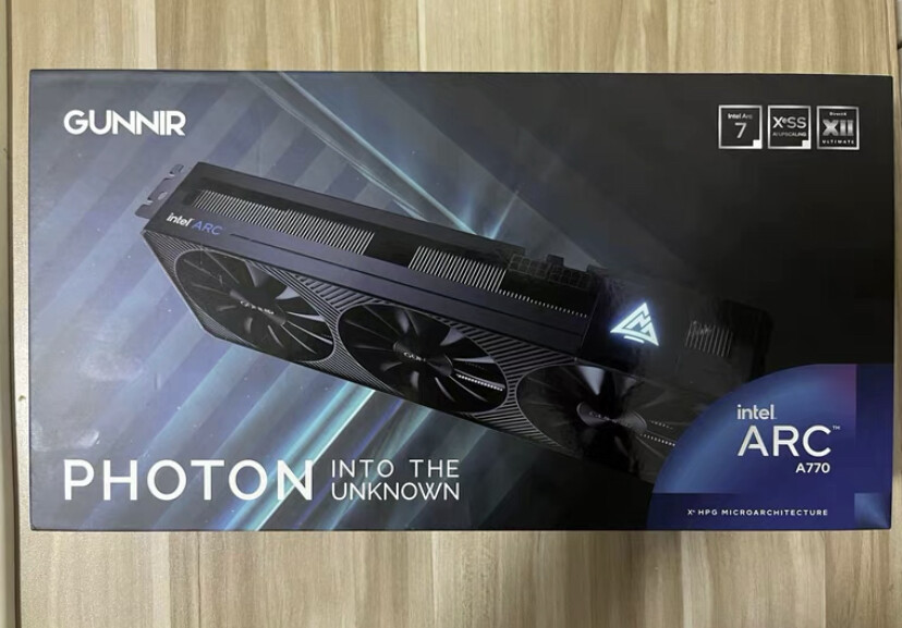Intel Arc A770 16GB GPU Black Graphics Card OC Black PHOTON GDDR6