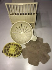 Canary Nest Bundle  Felt , Fiber Closed Top Plastic Nest Finch Parakeet