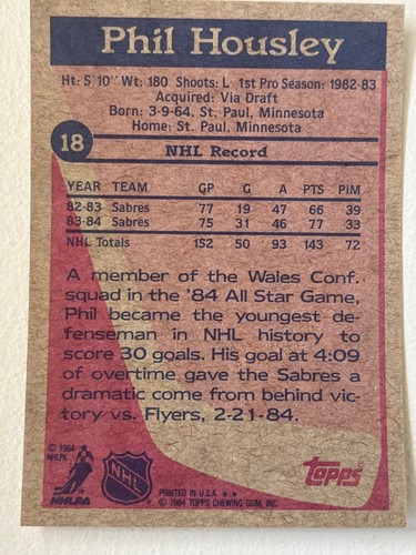 1984-85 Topps Hockey Card Pick From List !! - Picture 33 of 305