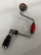 Bohrwinde, Handbohrer mit Knarre und Vierbackenfutter Futter bis 12 mm