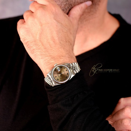Rolex Datejust 36mm Factory Salmon 