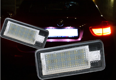 SMD LED Kennzeichenbeleuchtung CAN-Bus no Error Xenon Weiß 6000K für Audi  A567