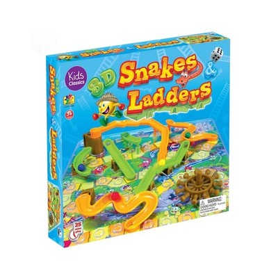 Bigjigs Traditional Snakes And Ladders Board Game (BJ788