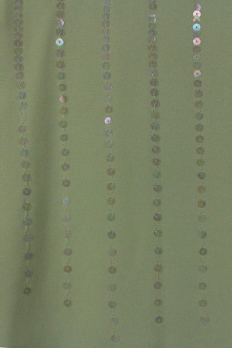 TOP CANOTTA PIERRE CARDIN TAGLIA 44 VERDE CON PAILLETTES - Imagen 3 de 4