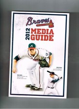 2012 Atlanta Braves Media Guide MLB Baseball Kimbrel Freeman