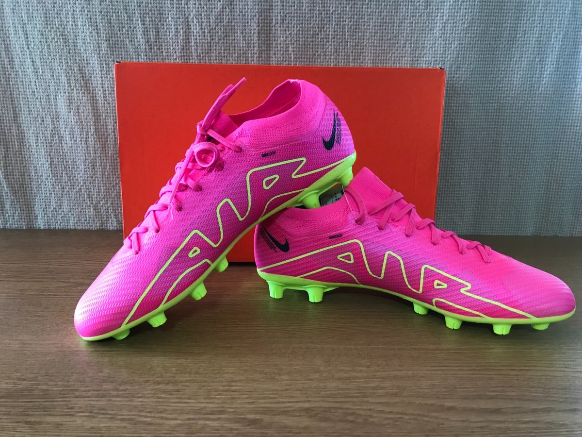 Nike Zoom Vapor 15 Pro HG Soccer Cleats Pink DJ5603-605 US9