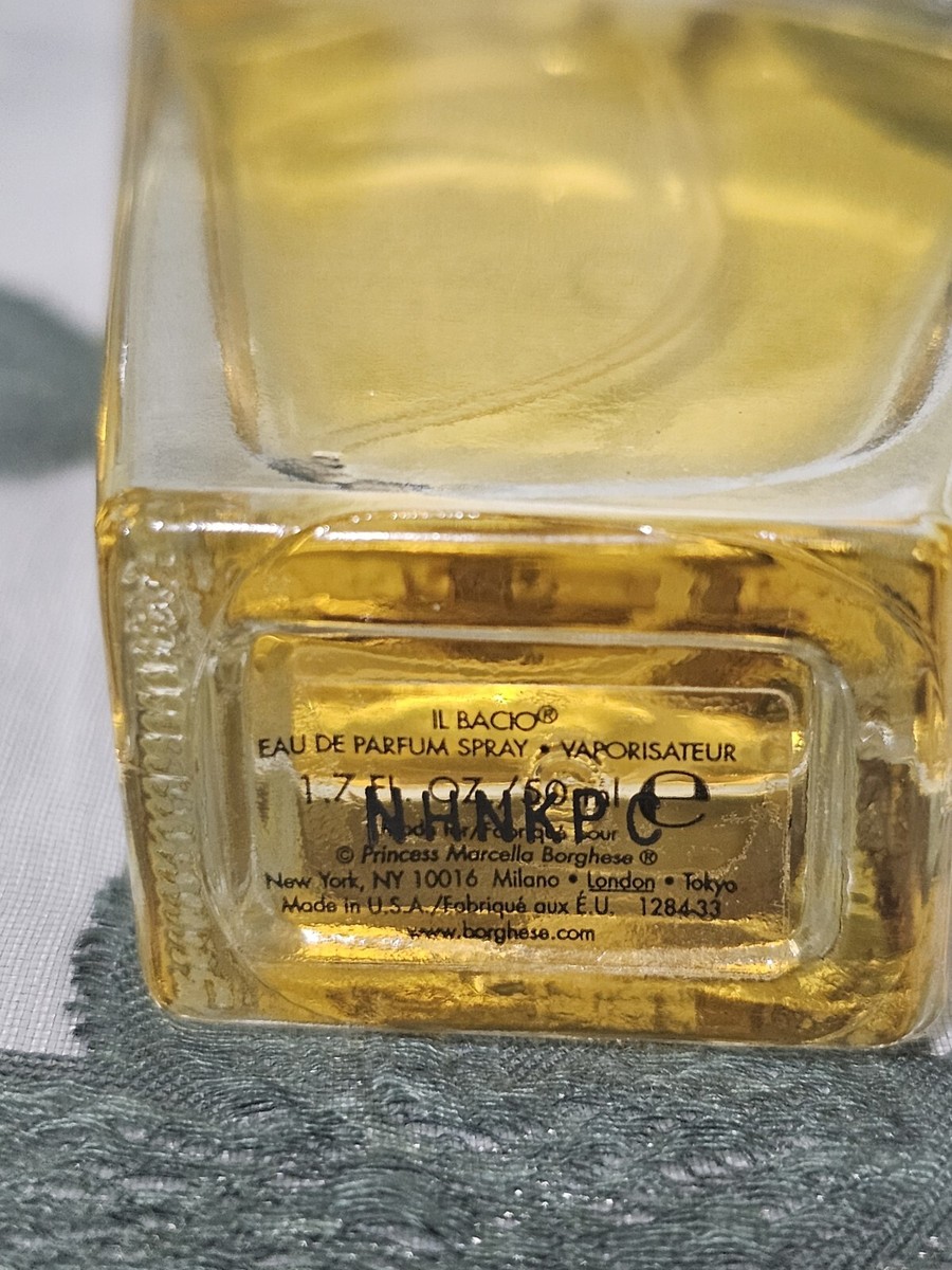 Borghese Princess Marcella~IL BACIO Eau de Parfum 2.5oz~Vintage
