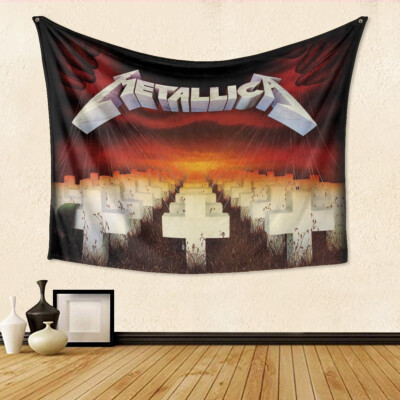 The Master Of Puppets Single-Side Print Tapestry Room Decorate Soft And Smooth