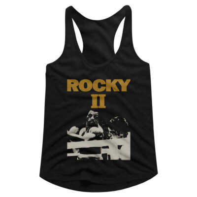 Rocky 2 Movie Apollo Creed Punching Rocky In The Face Women's Tank Top T Shirt