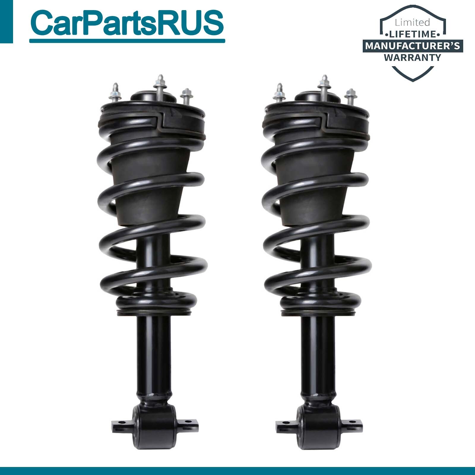 Front Complete Strut & Spring Pair For 2007 2008 2009-2012 Chevrolet ...