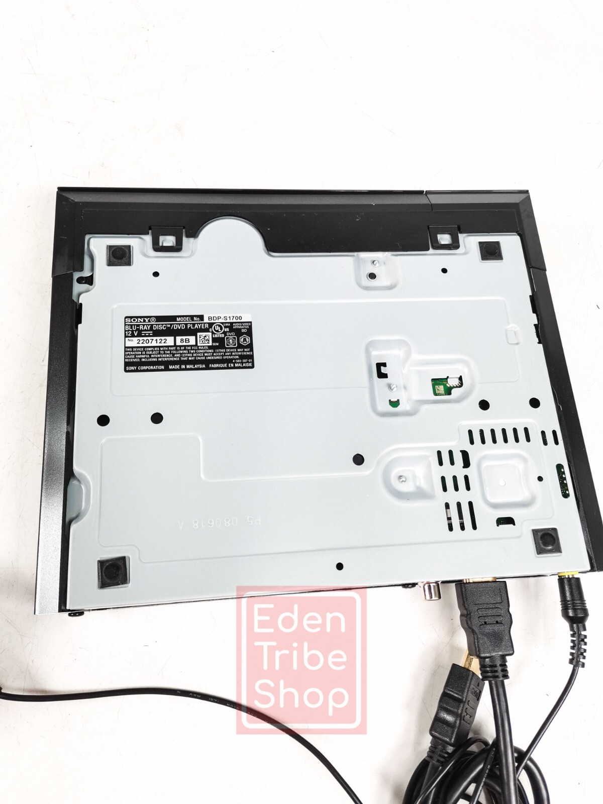 Sony BluRay/ DVD Player BDPS1700 With Power Cord No Remote eBay