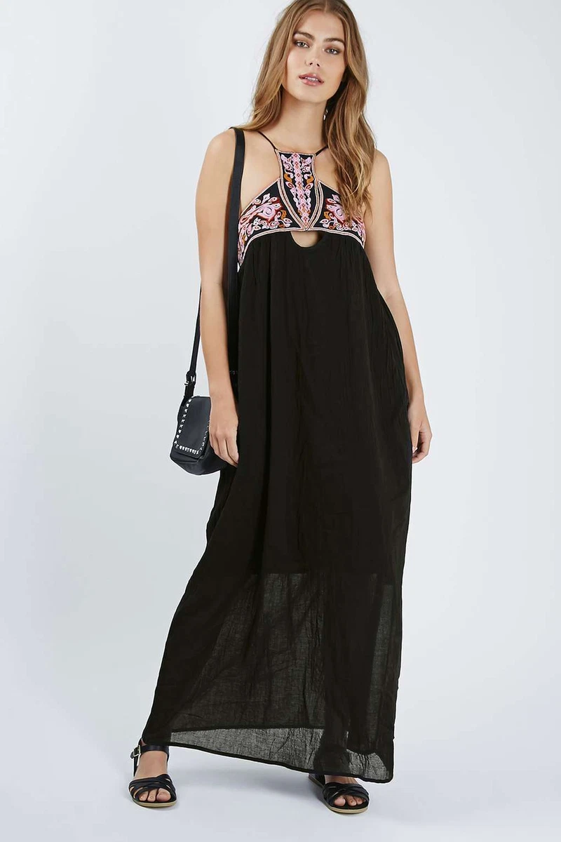 Smock maxi cheap dress uk