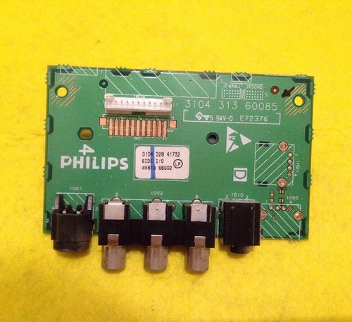 SIDE AV INPUT CONNECTOR BOARD 3104 313 60085 FOR PHILLIPS LC370WX1-SL04 ...