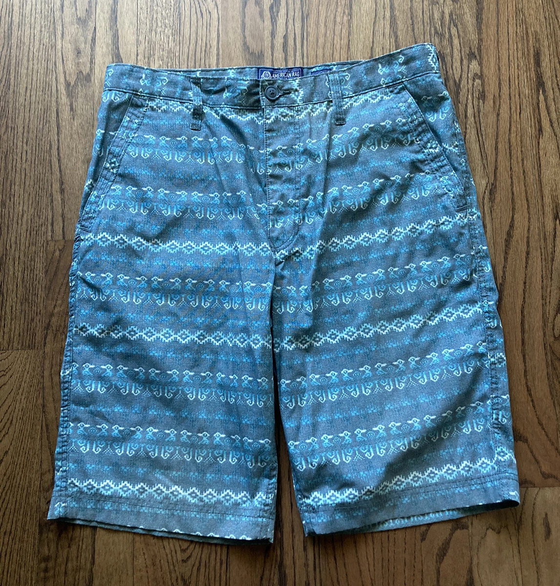 Blue hotsell rag shorts