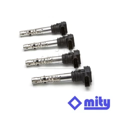 Mity 4X IGNITION COIL PACK FOR SKODA OCTAVIA 1997-2010 SUPERB 2001-2008 MFPC26x4