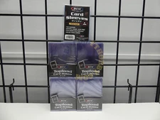 40 BCW 3X4 138 Pt. Toploaders Hard Sleeves + 100 BCW Soft Thick Card Sleeves