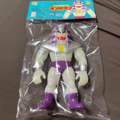 Five Star Toy Snap Tap Kinnikuman Mr. Kamen Soft Vinyl Figure GID Ver Japan rare