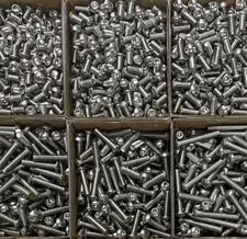 5/16-18 Button Head Socket Cap Screws, Allen Hex Drive Stainless Steel 18-8