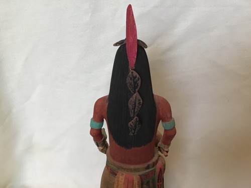 Lot# 2138. Vintage Hopi Longhair Kachina by Raleigh Namoki - Picture 5 of 12