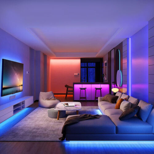 12V USB LED Strip Light TV Back Light 2835 RGB Colour Changing with 24Key Remote - Picture 7 of 11