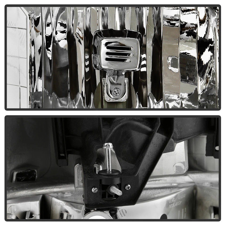 Faros GMC Sierra 1500 Yukon 1999-2006 con lámpara de luz de señal de parachoques izquierda+derecha Foto 4 de 4