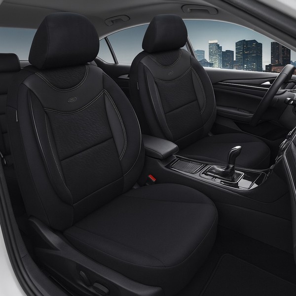 2X SitzbezüGe Passend FüR Mercedes GLE C292 Ab 2015 (Schwarz) | Prime-image