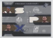 2007 SPx Winning Materials Triple Chris Webber Jalen Rose Juwan Howard HOF n8q
