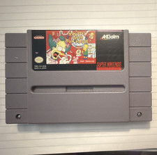 Krusty’s Super Fun House (Super Nintendo SNES) Game Cartridge - Acclaim