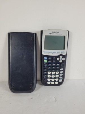 Texas Instruments TI-84 Plus Graphics Calculator  Black TESTED Ships Free 