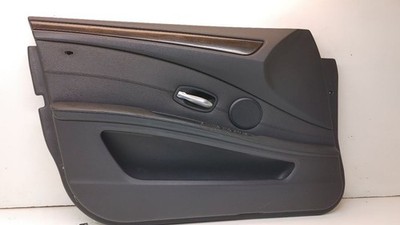 2010 BMW 528I E60 FL DOOR PANEL BLACK