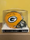 Davante Adams Green Bay Packers Signed Mini Helmet JSA COA Auto Riddell
