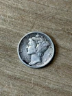 1937D Mercury Dime F