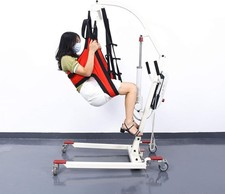 Lift Sling, Medical Patient Lift Slings with Commode Cutout, Four Point Support
