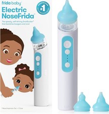 Frida Baby Electric NoseFrida Nasal Aspirator - 5pc - SEALED - FREE SHIPPING 