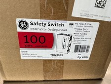 GE THN3363 Safety Switch 100 Amps 3-Pole, 3-Wire