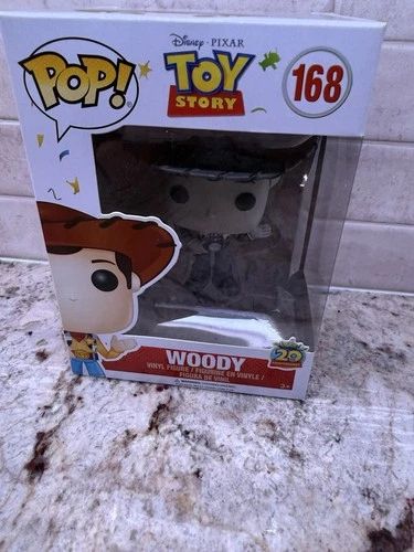 Funko Pop! Vinyl Woody Toy Story Pixar BoxLunch Exclusive #168 Figure