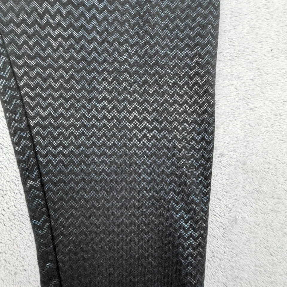 Victoria’s Secret ROSA Chevron Leggings Negro Gris Talla S Mezcla de Algodón Foto 3 de 4