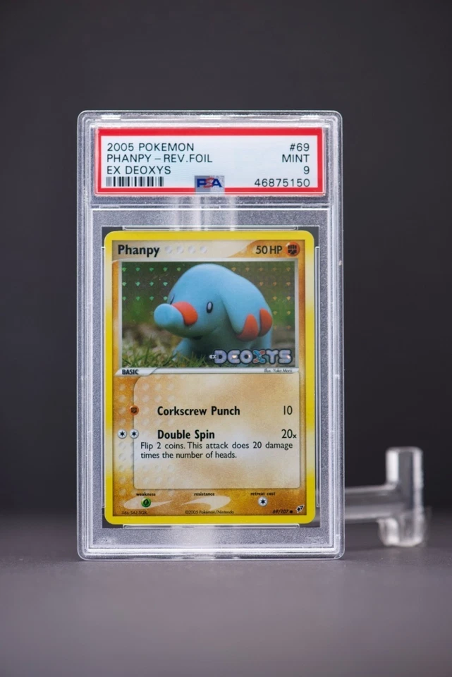 2005 Pokemon EX Deoxys Rev Foil PSA 9 all shown - Image 4 of 4