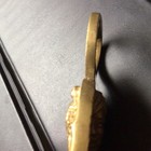 1960s Bottle Opener SOLID BRASS Spanish Bull Fighter Matador Manolete Heavy — photo 4