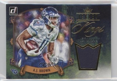 2020 Panini Donruss Jersey Kings 271/299 AJ Brown #JK-AB 04sb