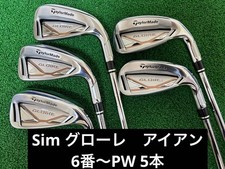 TaylorMade SIM GLOIRE Irons 6-9,Pw 5Clubs /NSPRO 950GH NEO/Flex:Stiff