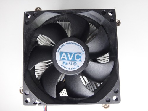 DELL Desktop CPU SFF 4-pin 80mm AVC Fan Heatsink Cooler 03VK1H OWN7GG - Picture 5 of 12