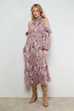 Oasis Floral Dress Womens Casual Dresses