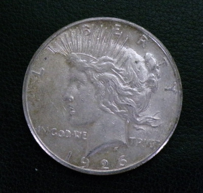 1926-S Peace Dollar Silver .900 Better Date