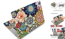 Laptop Skin Sticker Decal,12" 13" 13.3" 14" 15" 15.4" 15.6 inch Colorful Flower