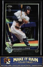 Brandon Lowe 2022 Topps Chrome Ben Baller Edition #107 Tampa Bay Rays Baseball