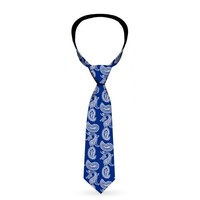 Necktie Standard - Paisley Blue/White (Us Import) ACC NEU